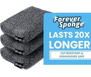 Heavy Duty Kitchen Sponge, forever sponge. New
