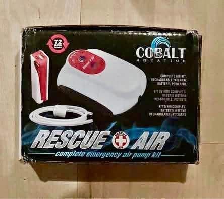 Cobalt Rescue Air Pump for Aquarium