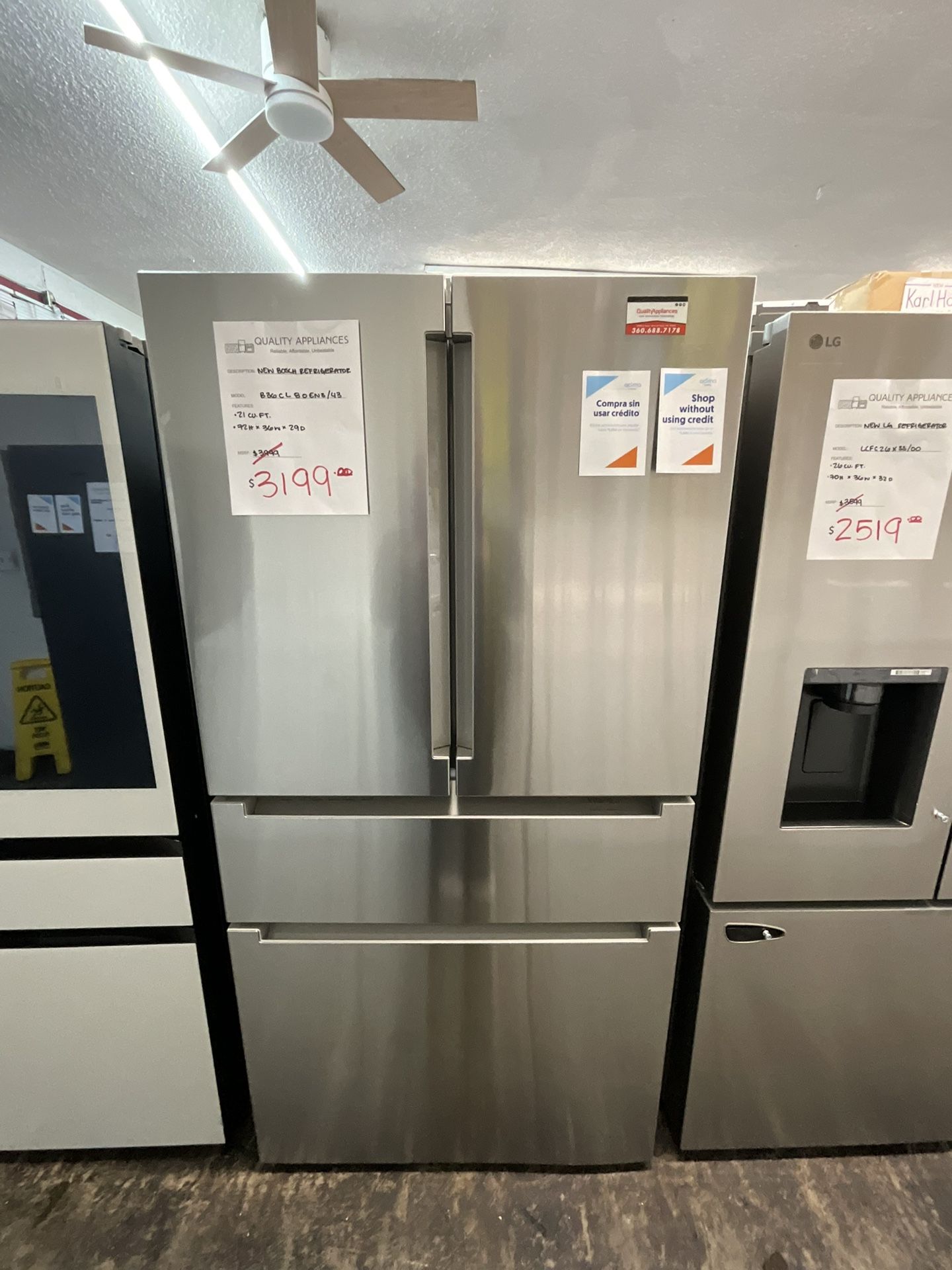 NEW BOSCH FRIDGE