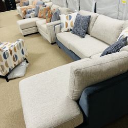 Beautiful Fresh Style New Sectional!
