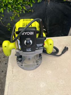 Ryobi 2HP Variable Speed Plunge Router