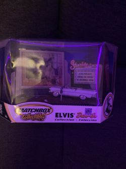 Barbie Loves Elvis Collectors Edition In Box 1996 + matchbox Elvis collectible