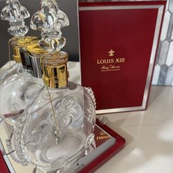 Louis XIII Baccarat Set - Perfect Condition 