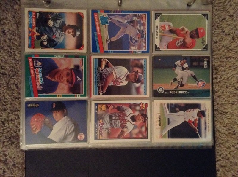 Random baseball cards