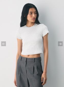 Aritzia HomeStretch Rib Tune Waist T-shirt