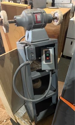 Baldor Industrial Buffer Polisher Lathe