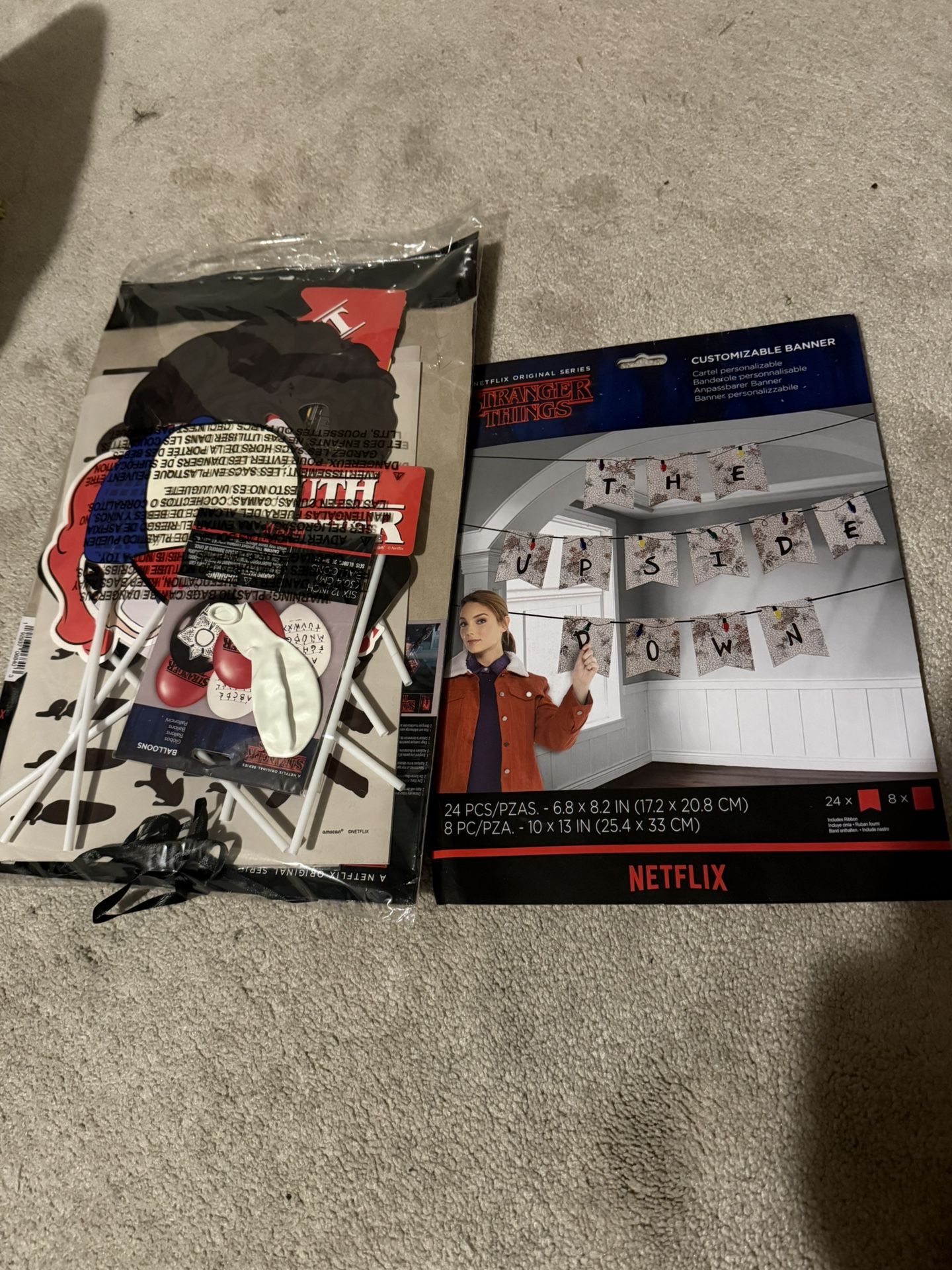 Stranger Things party decor