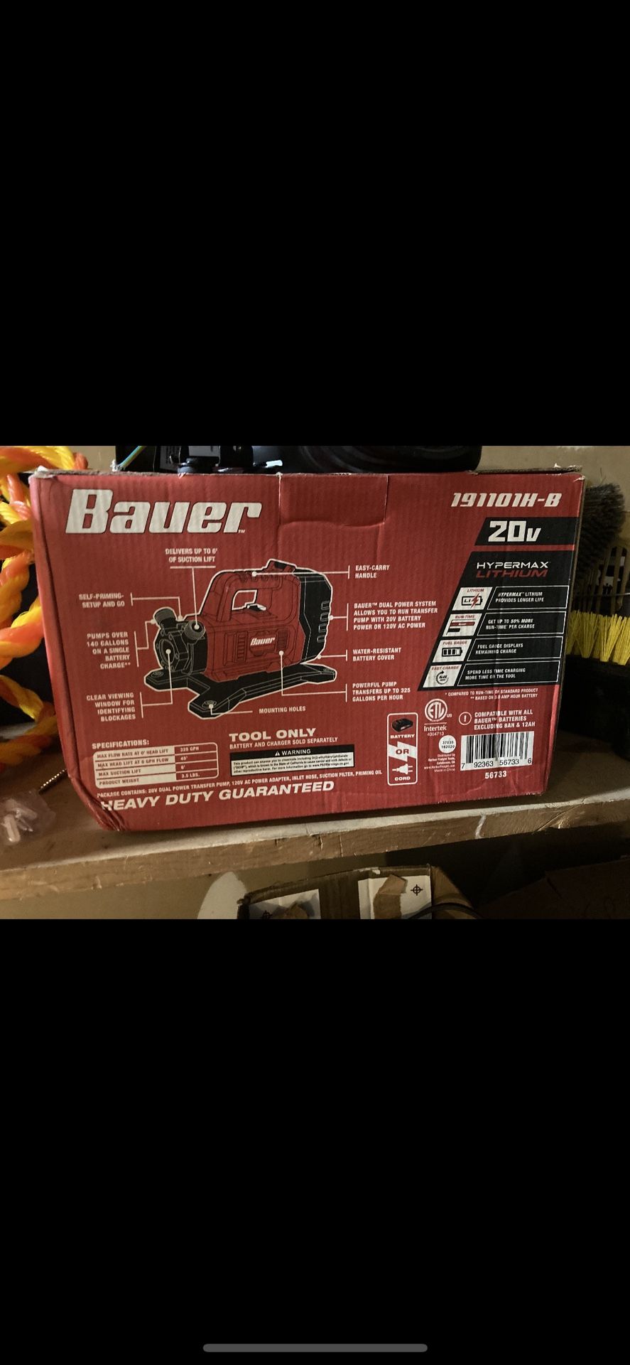 Power Cordless Transfer Pump