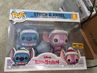Funko Pop! Stitch & Angel Holiday Edition