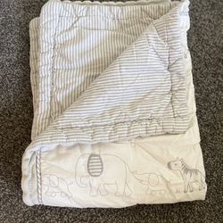 Baby Quilt And Crib Skirt