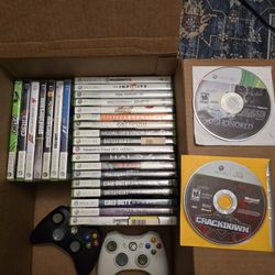 Xbox 360 Games And Controllers 