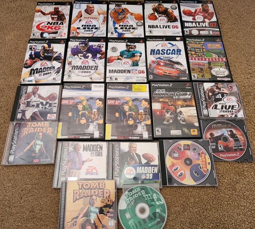 LOT OF GAMES (PC, PS, PS2