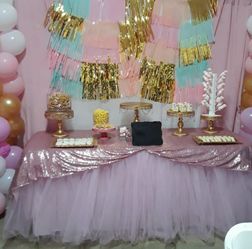 Desserts table