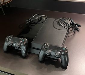 PS4 500GB Bundle | 2 Controllers + All Cables | Works Perfectly