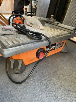 Rigid 7” Tile Saw