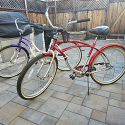 Shogun Stone Harbor 26" Cruiser His & Hers Adult Bicycles
