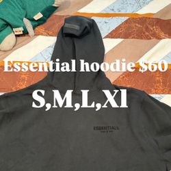 Black Limo Essential Hoodie