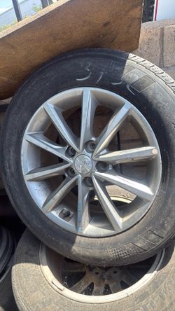 Set of wheels and tires 16 inch