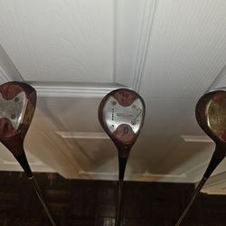 Vintage Wilson Johnny Revolta Wood Driver Set