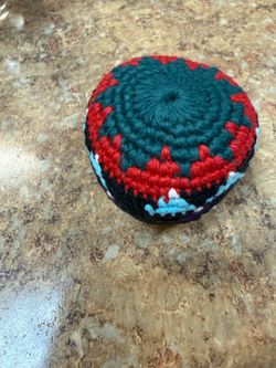 Crotchet hacky sack difft colors available