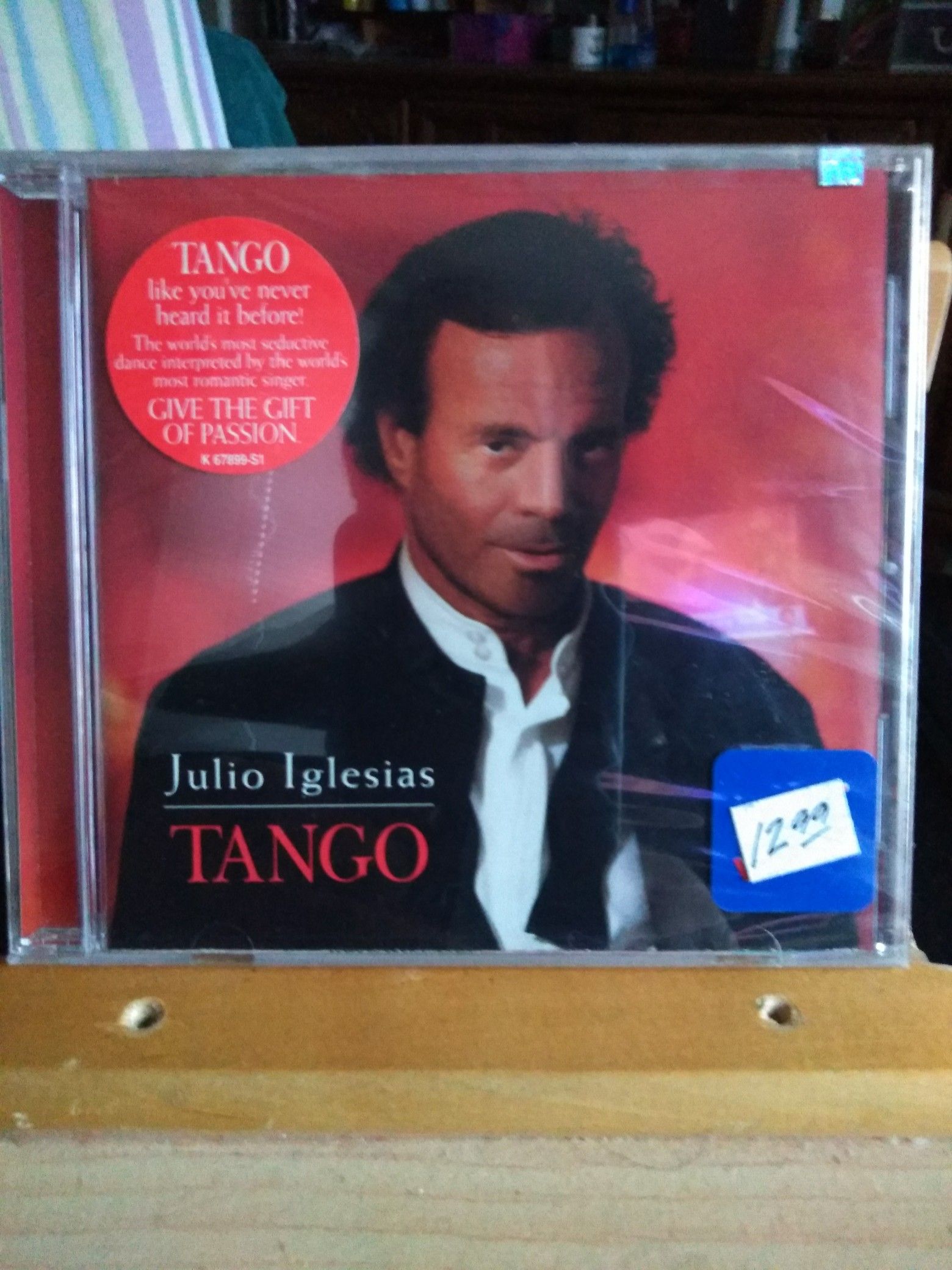 JULIO IGLESIAS TANGO CD 12 EXITOS