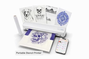 🖨️ Portable Tattoo Stencil Printer bluetooth NO ink needed