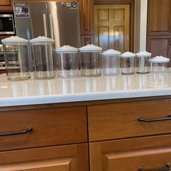 8 FoodSaver Vacuum  Container Canisters 