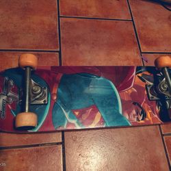 Superman Justice League skateboard 2002