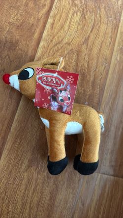 Rudolph plush toy new