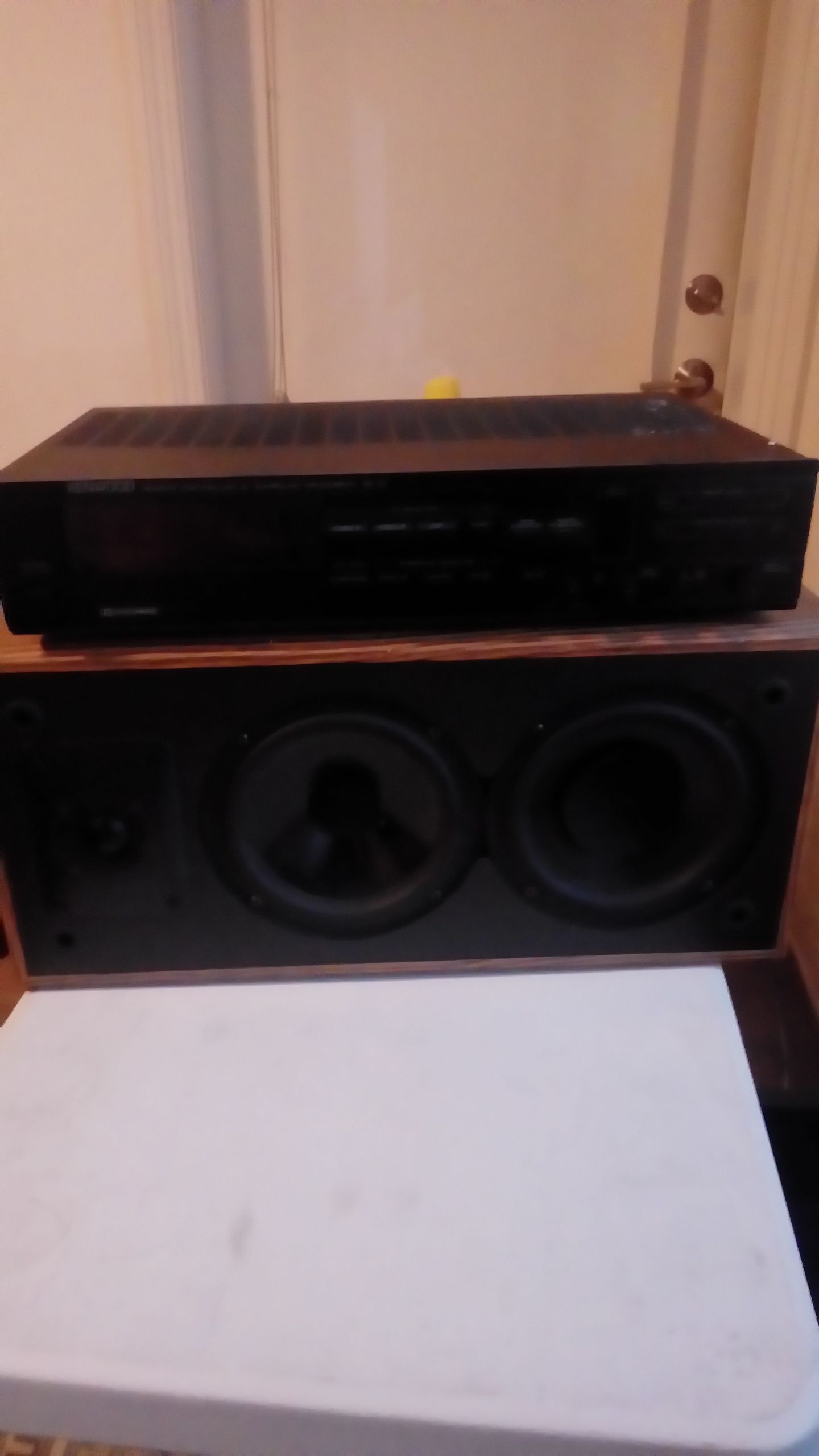 Polk audio speaker Kenwood surround sound receiver