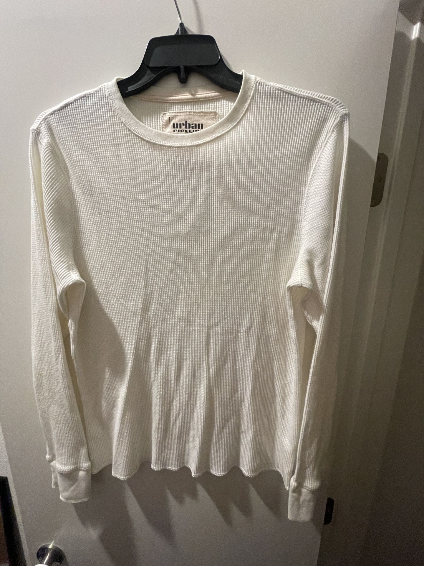 Urban Pipeline White Thermal Longsleeve