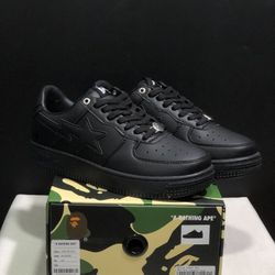 Bape Sta Low-Top Fashion Sneakers