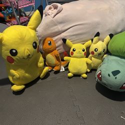 Pokémon plushies