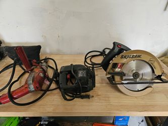 SkilSaw, MagDrill and Jigsaw