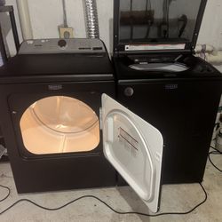 Top Load Washer with Pet Pro System and 7.0 Cu. Ft. Electric Dryer with Steam and Pet Pro System 