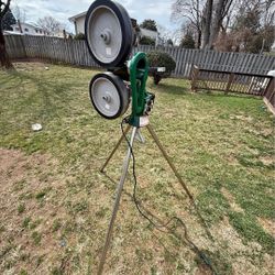 ATEC Casey baseball training//pitching machine