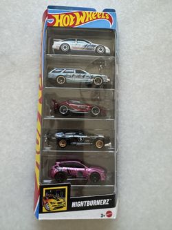 Hot Wheels 5 Pack Night Burners