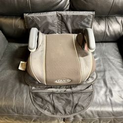 Graco Booster Car Seat + Seat Protector