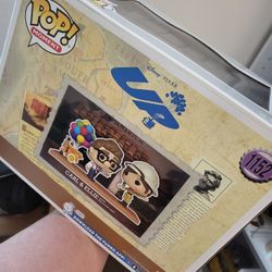 Carl  and Ellie with Balloon Cart Funko