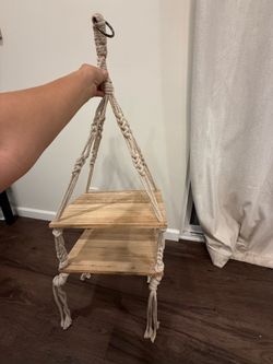 Macrame Hanging Shelves