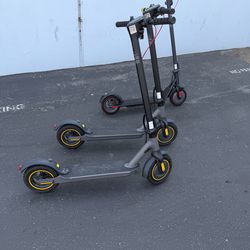 Electric scooter, open box