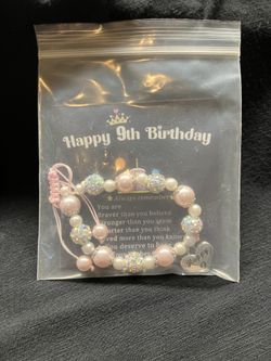 Bracelet, 9th Birthday, New