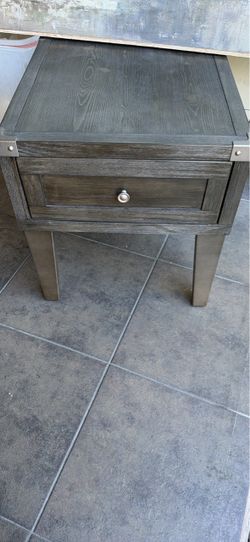 TV Stand With Fireplace, Side Table & Coffee Table