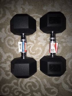 Weirder 25lb dumbbells