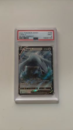 Pokémon TCG Lugia v Silver Tempest 138/195 Sword & Shield PSA 9
