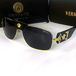 New Versace Rectangular Sunglasses 