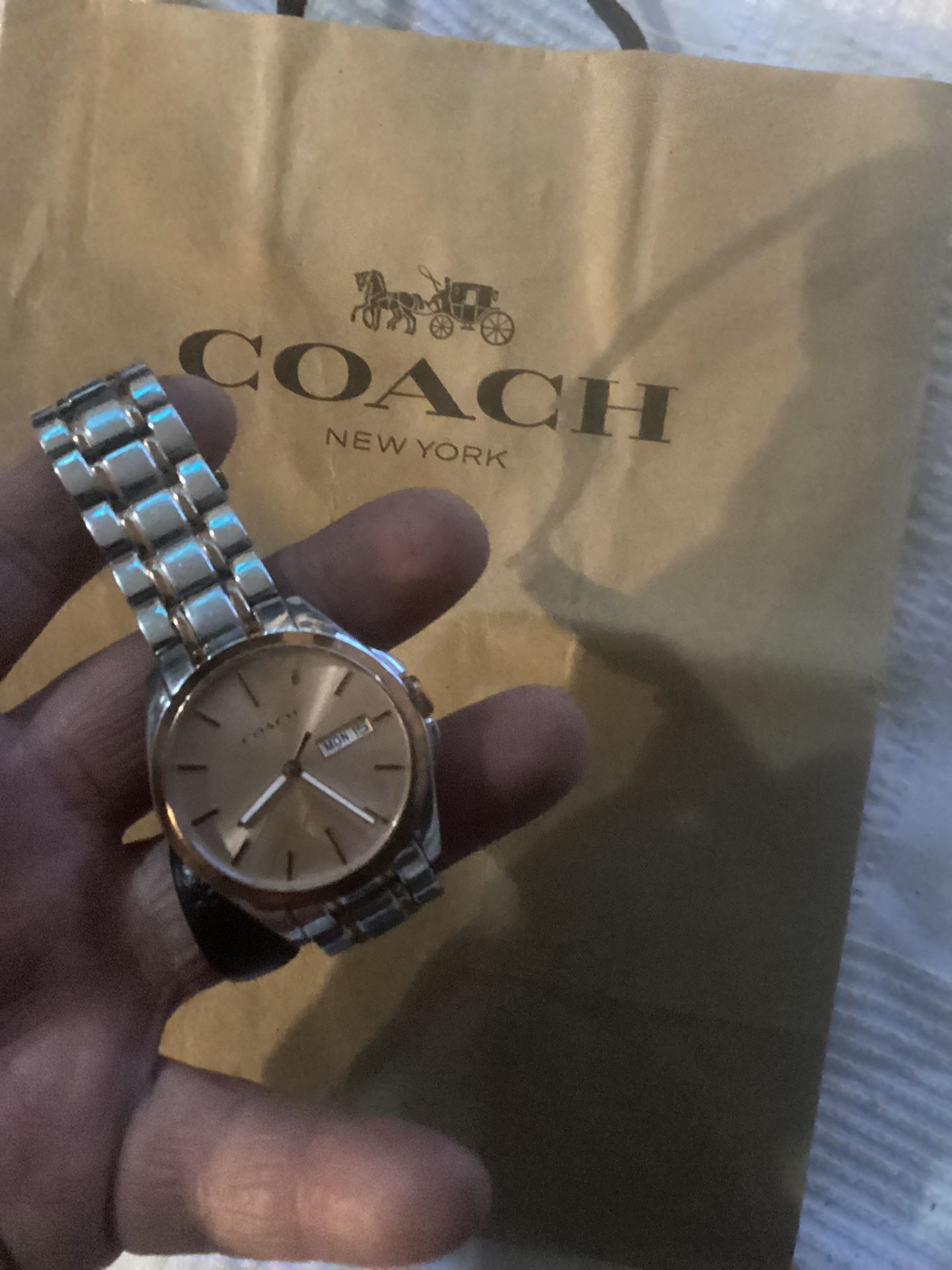 Authentic Coach Watch 