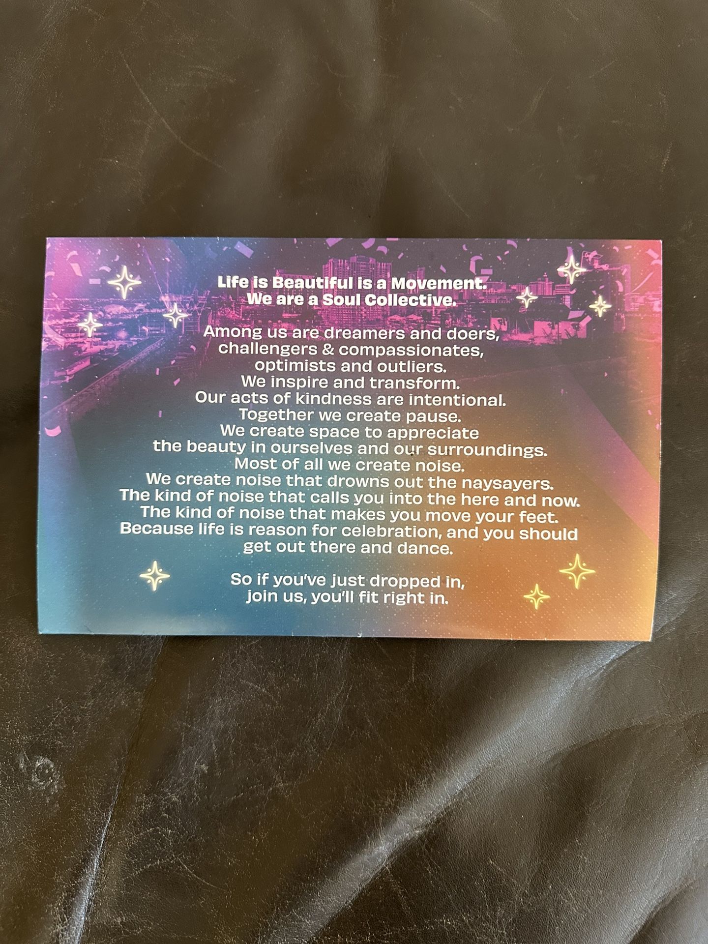 Life Is Beautiful Festival 3 Day Ticket