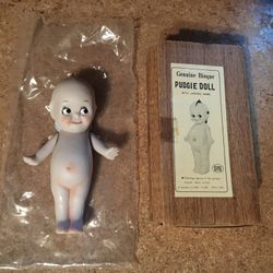 Vintage Shackman Pudgie Porcelain Doll In Original Box