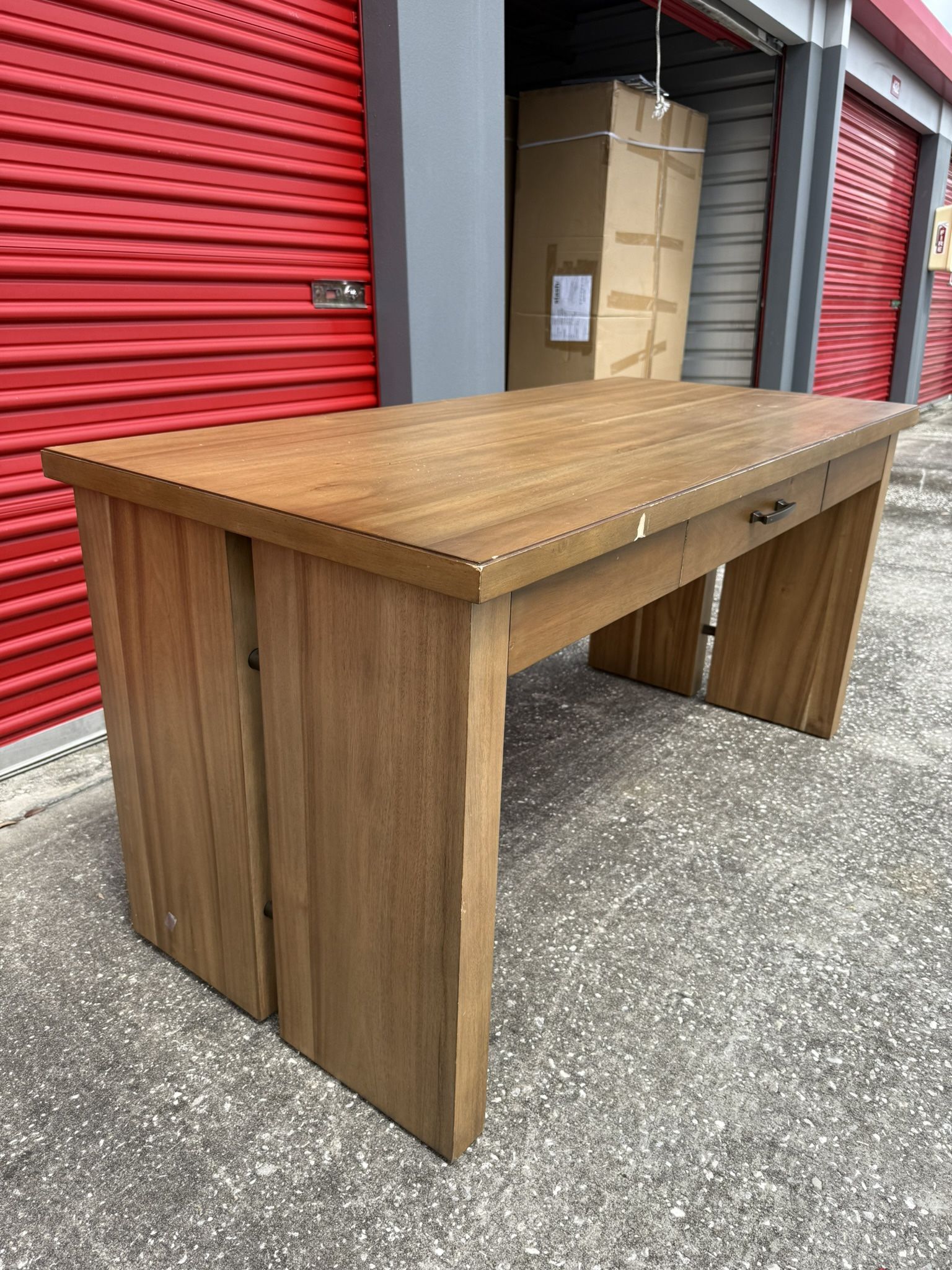 OUTLET | COSTCO Zealand 60” Writing Desk, Brown